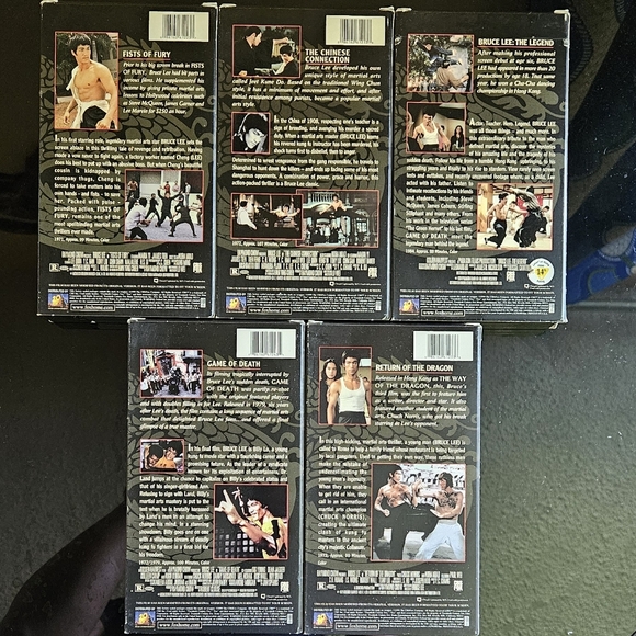Vhs Bruce Lee The Master Collection - Picture 4 of 4